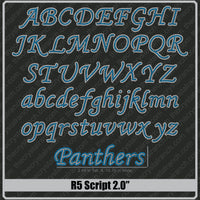 Script 2.0 Rhinestone Font R5