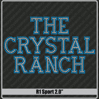 Sport 2.0 Rhinestone Font R1