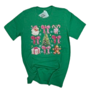 Christmas Coquette Tee HV200