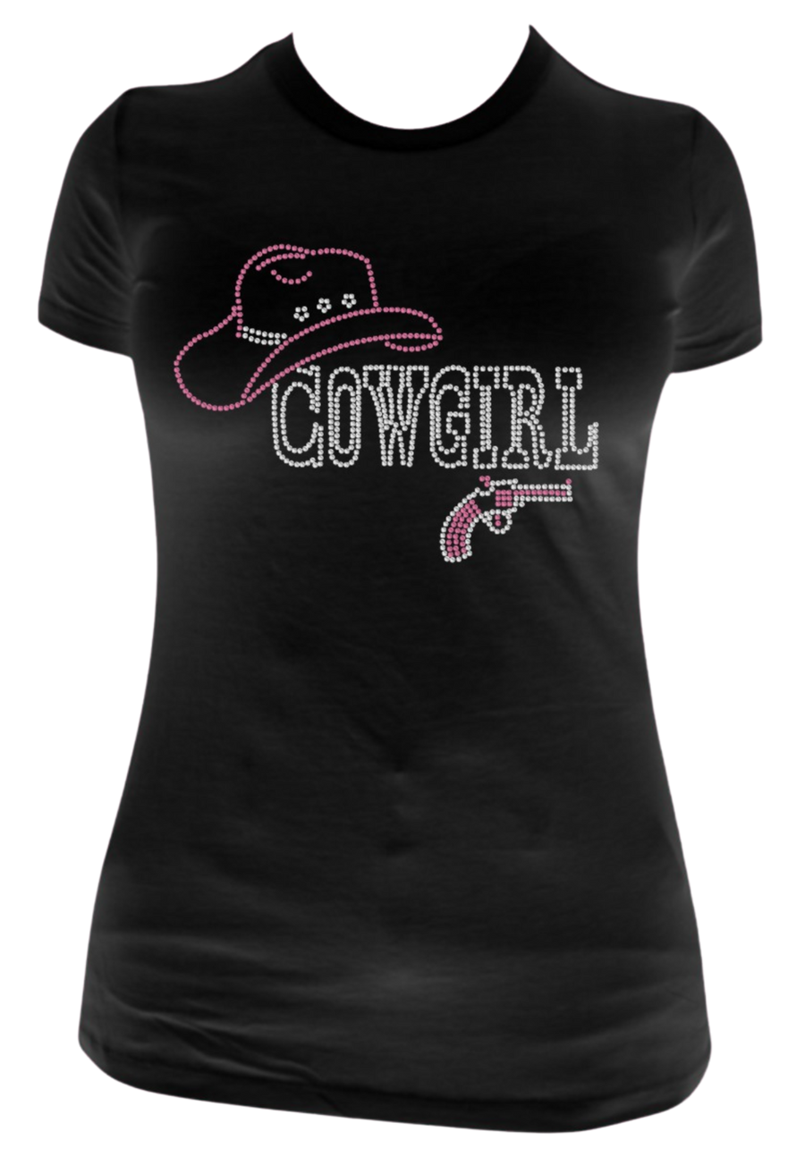 Cowgirl Rhinestone Transfer R057