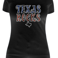 Texas Rocks Rhinestone Transfer R063