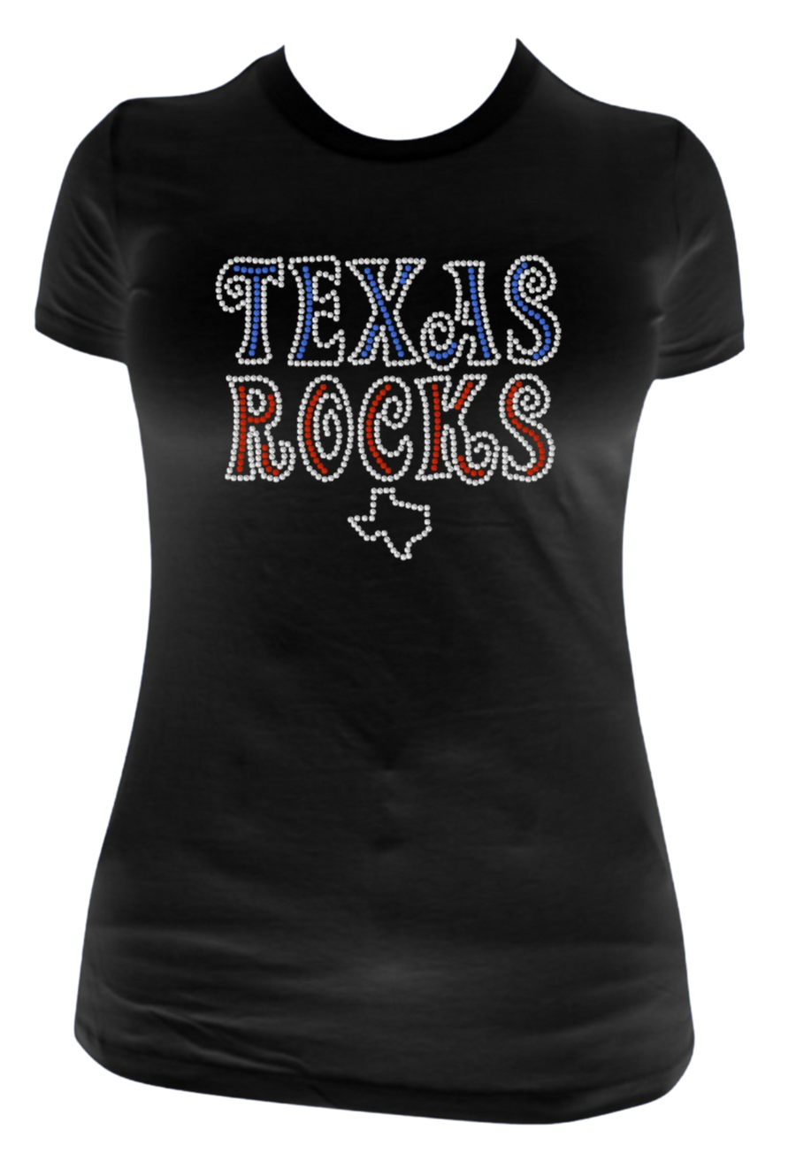 Texas Rocks Rhinestone Transfer R063