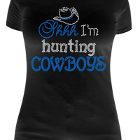 Hunting Cowboys Rhinestone Transfer R116