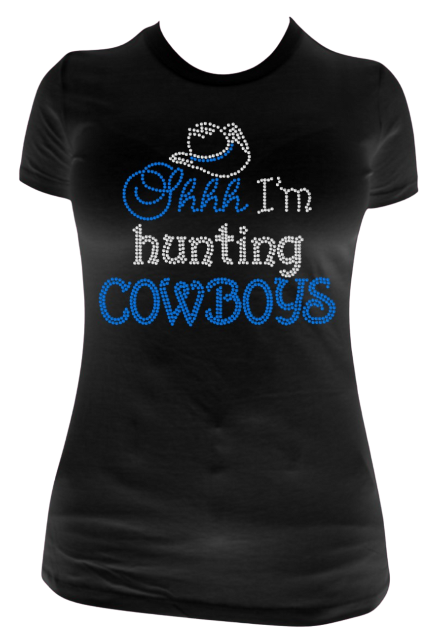 Hunting Cowboys Rhinestone Transfer R116